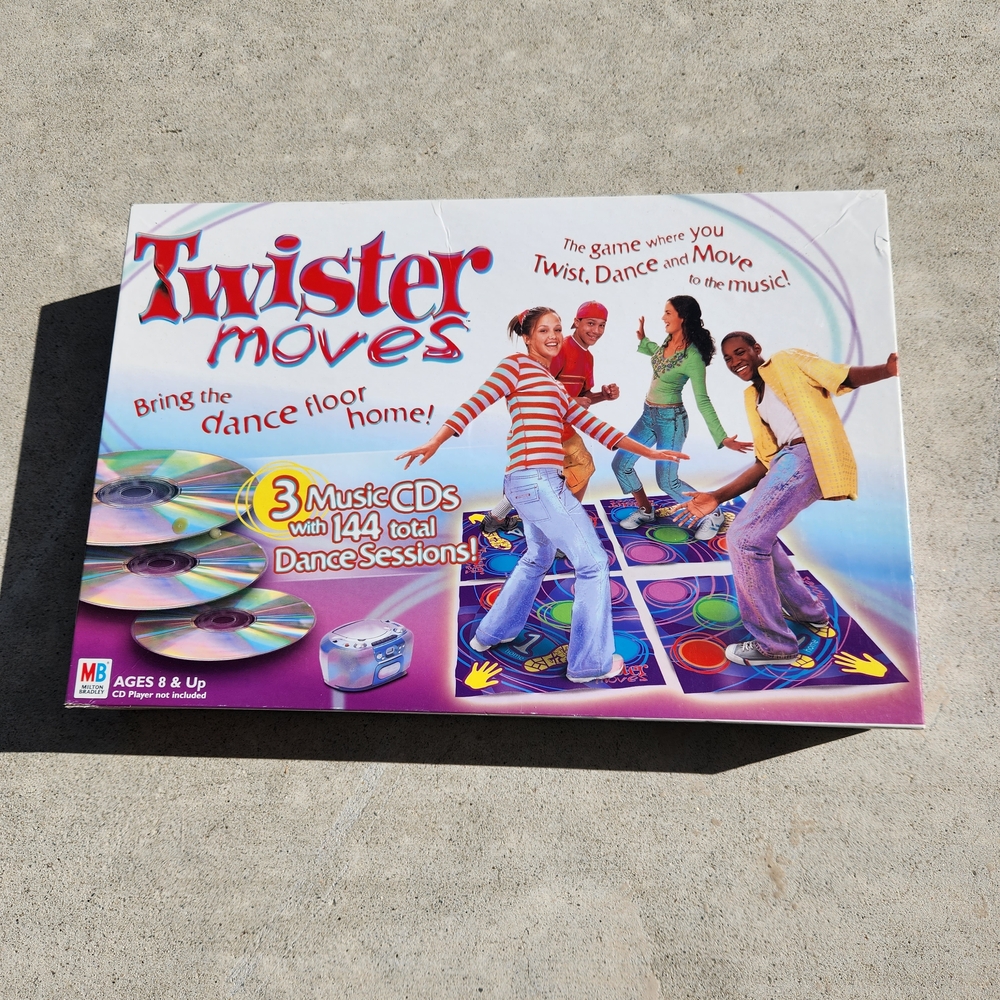 Twister Moves Game with Music CDs